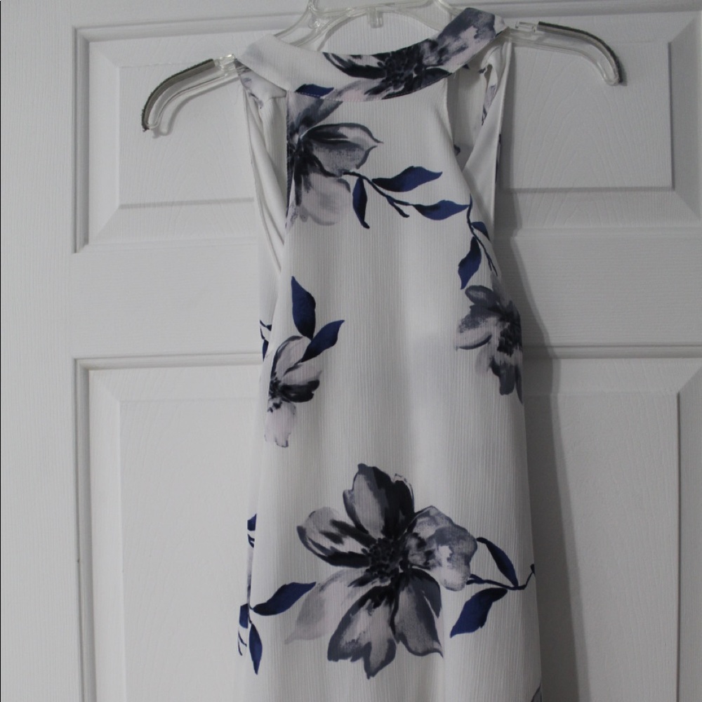 White Floral Dress